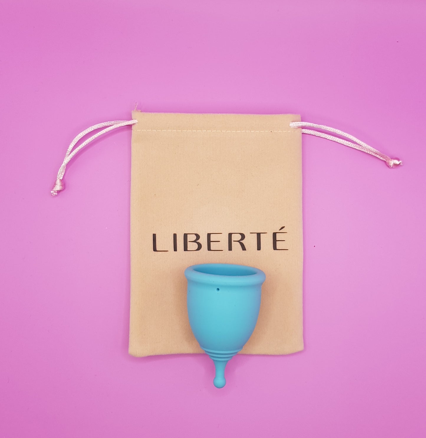 Pack Liberté: copa + vaso esterilizador + bolsita de bolsita de almacenamiento