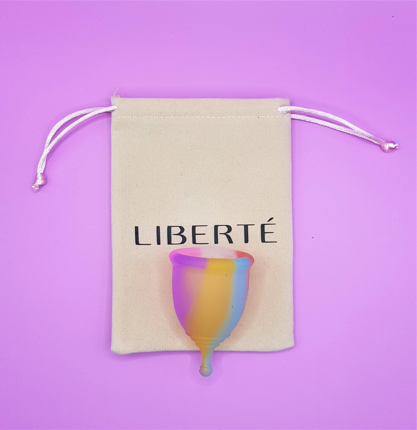 Pack Liberté: copa + vaso esterilizador + bolsita de bolsita de almacenamiento