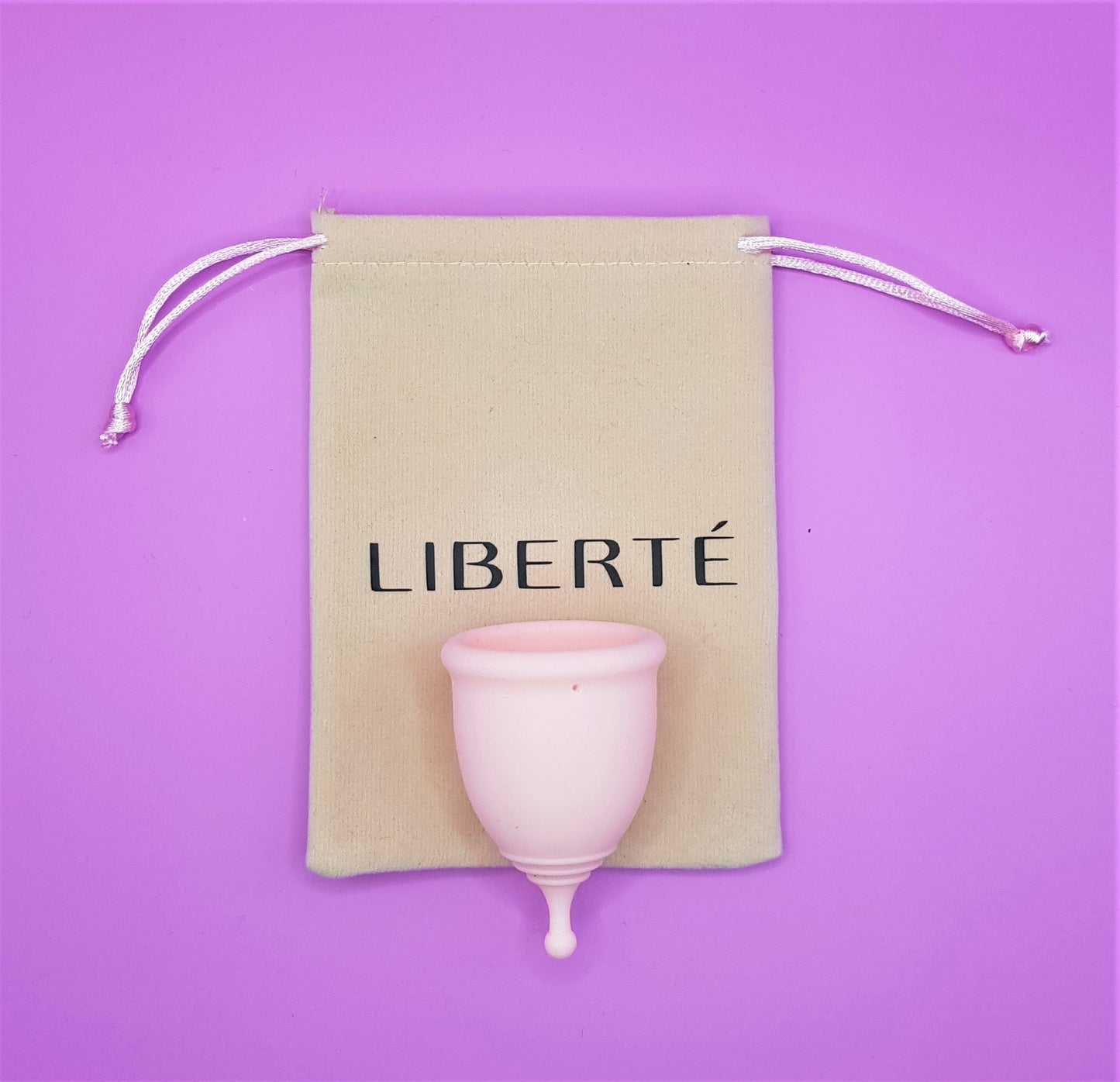 Pack Liberté: copa + vaso esterilizador + bolsita de bolsita de almacenamiento